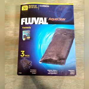 Fluval Aquaclear 3 pack of carbon filters for aquarium filter